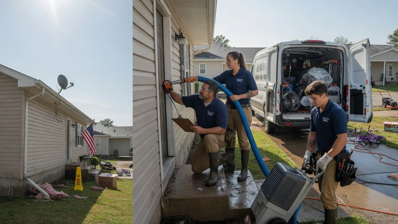 Ceiling Water Damage Restoration in Allons, TN near me